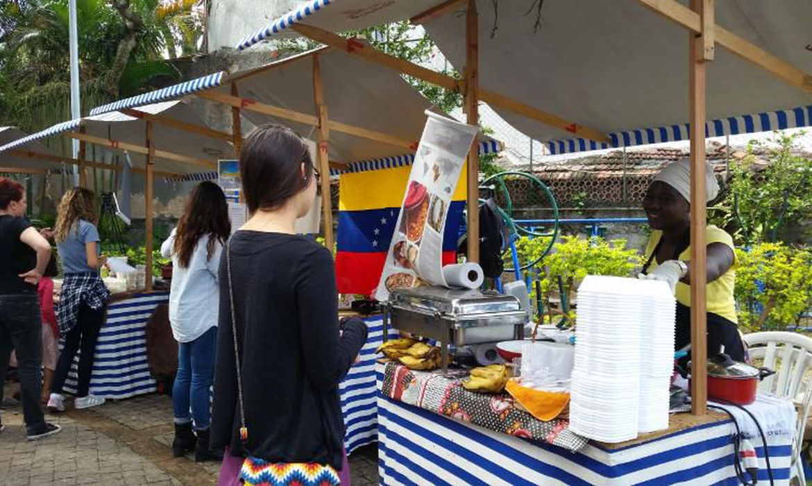 feira de empreendedores refugiados