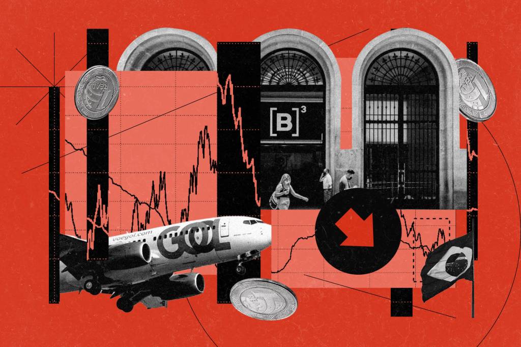 Ibovespa cai 0,36% à espera da Super Quarta; Gol (GOLL4) derrete 33,61% com cenário caótico